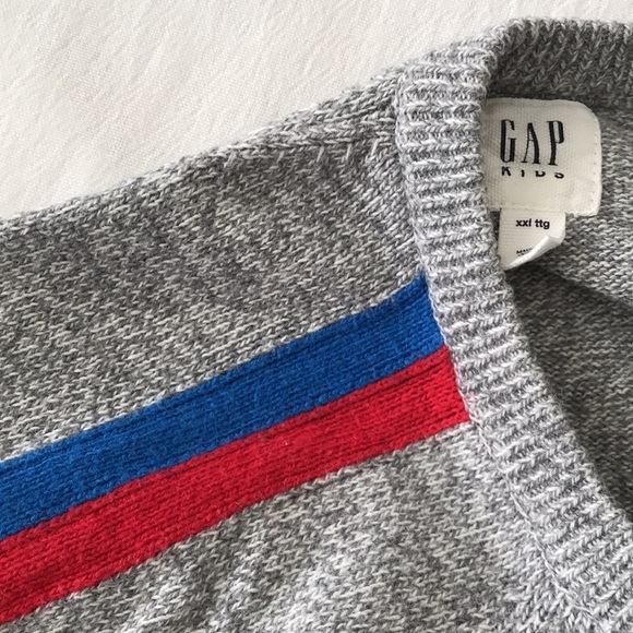 Gap Kids Boys XXL crew neckline pullover sweater - Picture 5 of 12